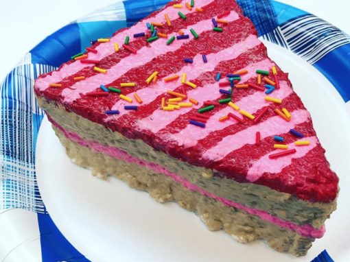 Wayne Thiebaud Inspired Cake